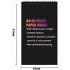 imageBlack Sketch Pad 55 x 85 inches 30 Sheets 92lb150gsm Heavyweight Drawing Paper with Hard Cover ampamp Spiral Bound Perfect for Colored Pencil Oil Pastel Graphite Gel Pen Ink Charcoal Chalk1 pack