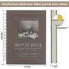 imageSketch Book 9x12  Sketchbook for Drawing  100 Sheets 68 lb100gsmDrawing Pad with Sided Spiral Bound Sketch Pads for Drawing for Adults for Beginners9 x 12 Side Wire 1 Pack