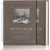 imageSketch Book 9x12  Sketchbook for Drawing  100 Sheets 68 lb100gsmDrawing Pad with Sided Spiral Bound Sketch Pads for Drawing for Adults for Beginners55 x 85 Side Wire 2 Pack