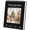 imageSketch Book 11 x 14 100 Sheets Top Spiral Sketchbook 68lb 100gsm Drawing Paper Pad Sketch Pads for Drawing for Adults Large SketchbookSatind Black