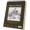 imageSketch Book 11 x 14 100 Sheets Top Spiral Sketchbook 68lb 100gsm Drawing Paper Pad Sketch Pads for Drawing for Adults Large SketchbookBrown