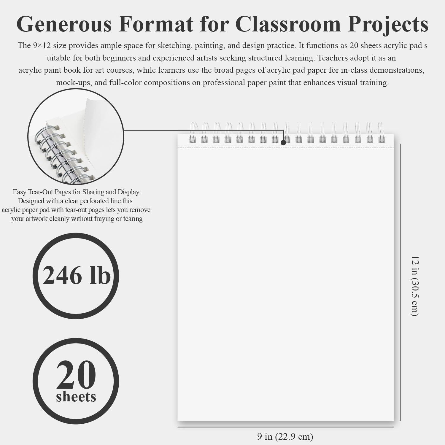 imageFuxi Art Supplies for Kids 912 Stocking Stuffers  Art Set with 60Sheet 73lb120gsm Sketch Book for Kids Ages 812 Jumbo Colored Pencils ampamp Crayons  Ideal Christmas Gifts for GrandkidsWhite