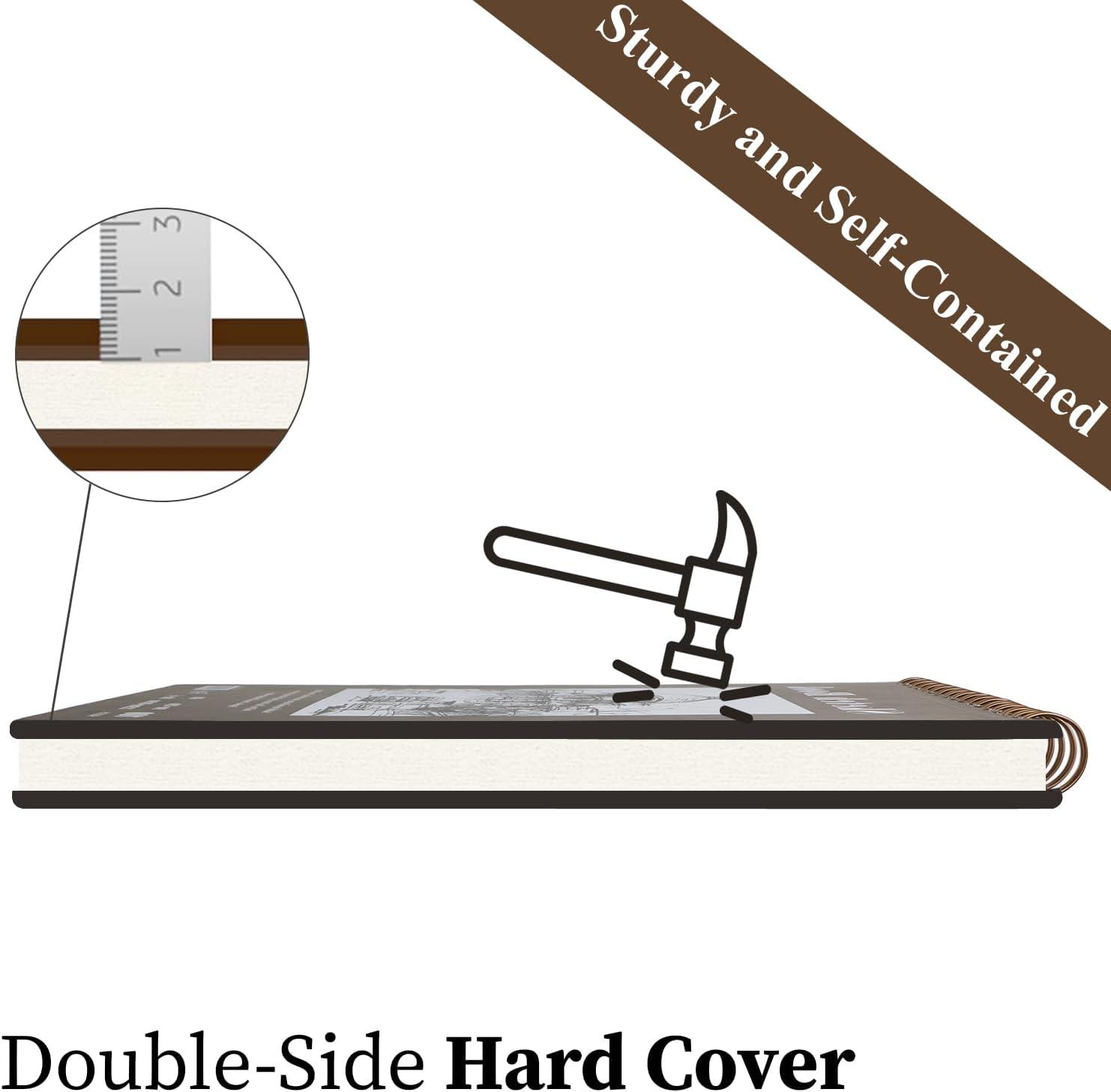 imageFuxi Art Supplies for Kids 912 Stocking Stuffers  Art Set with 60Sheet 73lb120gsm Sketch Book for Kids Ages 812 Jumbo Colored Pencils ampamp Crayons  Ideal Christmas Gifts for GrandkidsBrown