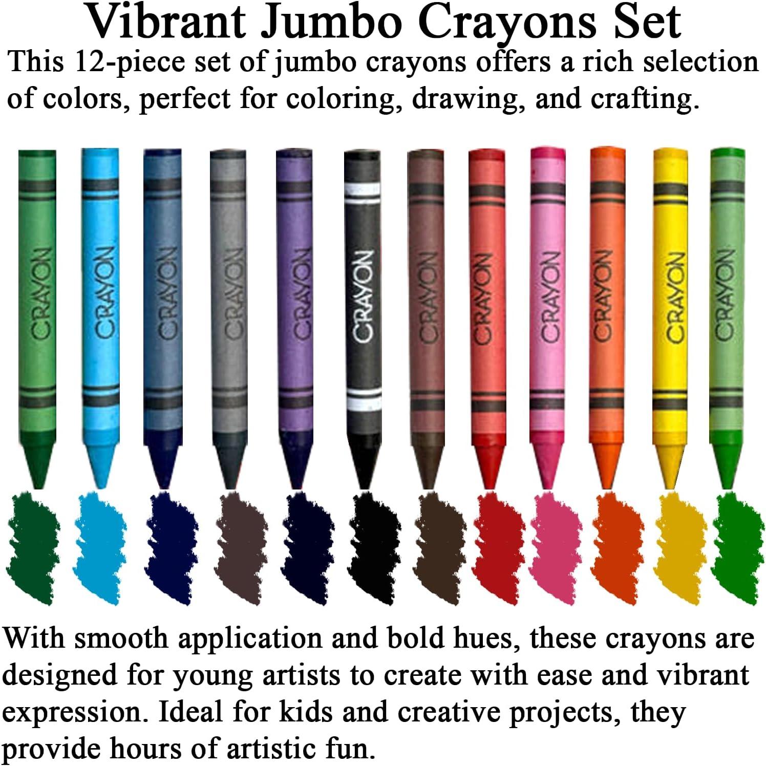 imageFuxi Art Supplies for Kids 912 Stocking Stuffers  Art Set with 60Sheet 73lb120gsm Sketch Book for Kids Ages 812 Jumbo Colored Pencils ampamp Crayons  Ideal Christmas Gifts for GrandkidsSatind Black