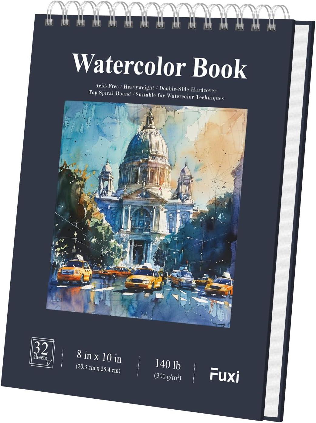 imageFuxi Art Supplies for Kids 912 Stocking Stuffers  Art Set with 60Sheet 73lb120gsm Sketch Book for Kids Ages 812 Jumbo Colored Pencils ampamp Crayons  Ideal Christmas Gifts for GrandkidsDark Blue