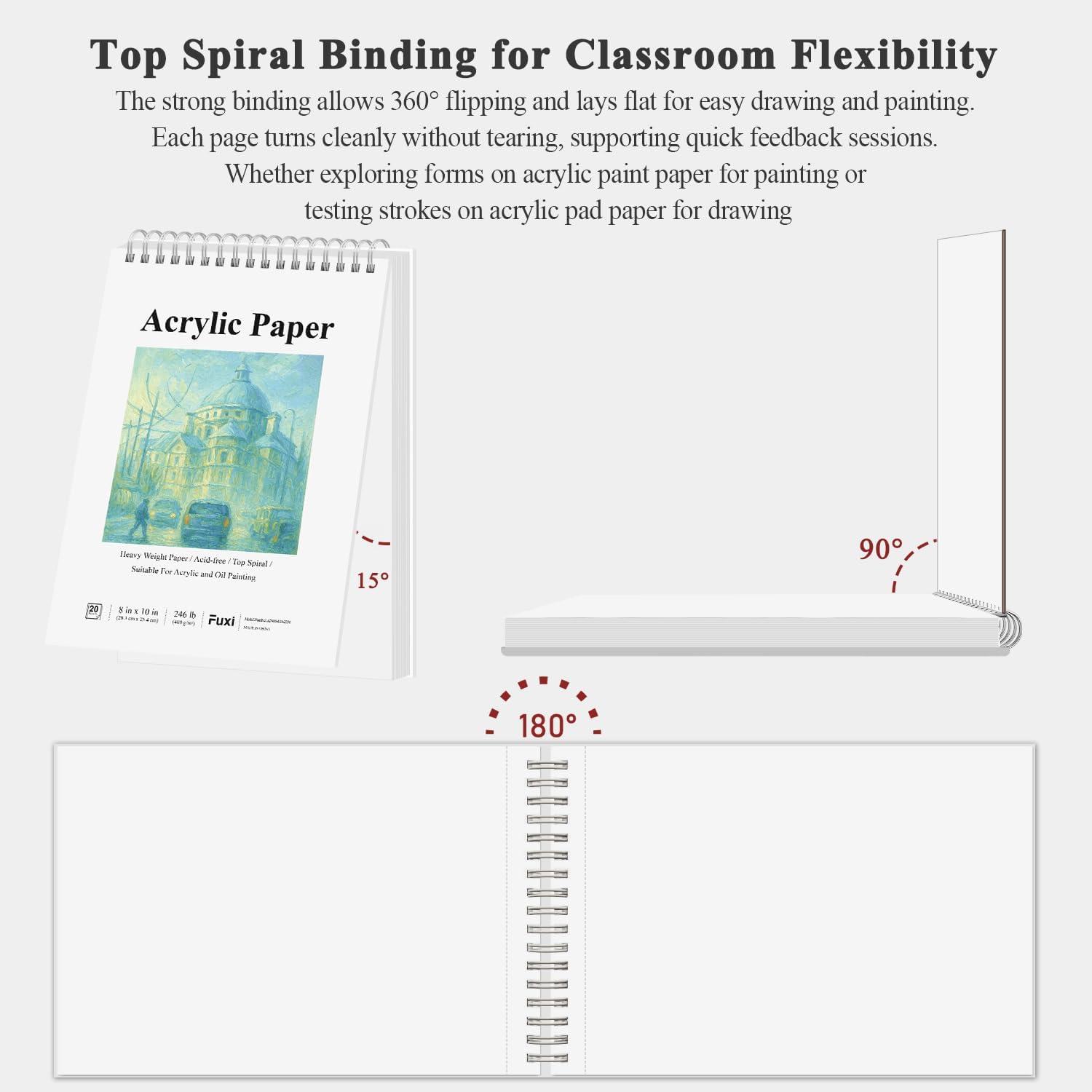 imageFuxi Art Supplies for Kids 912 Stocking Stuffers  Art Set with 60Sheet 73lb120gsm Sketch Book for Kids Ages 812 Jumbo Colored Pencils ampamp Crayons  Ideal Christmas Gifts for GrandkidsWhite