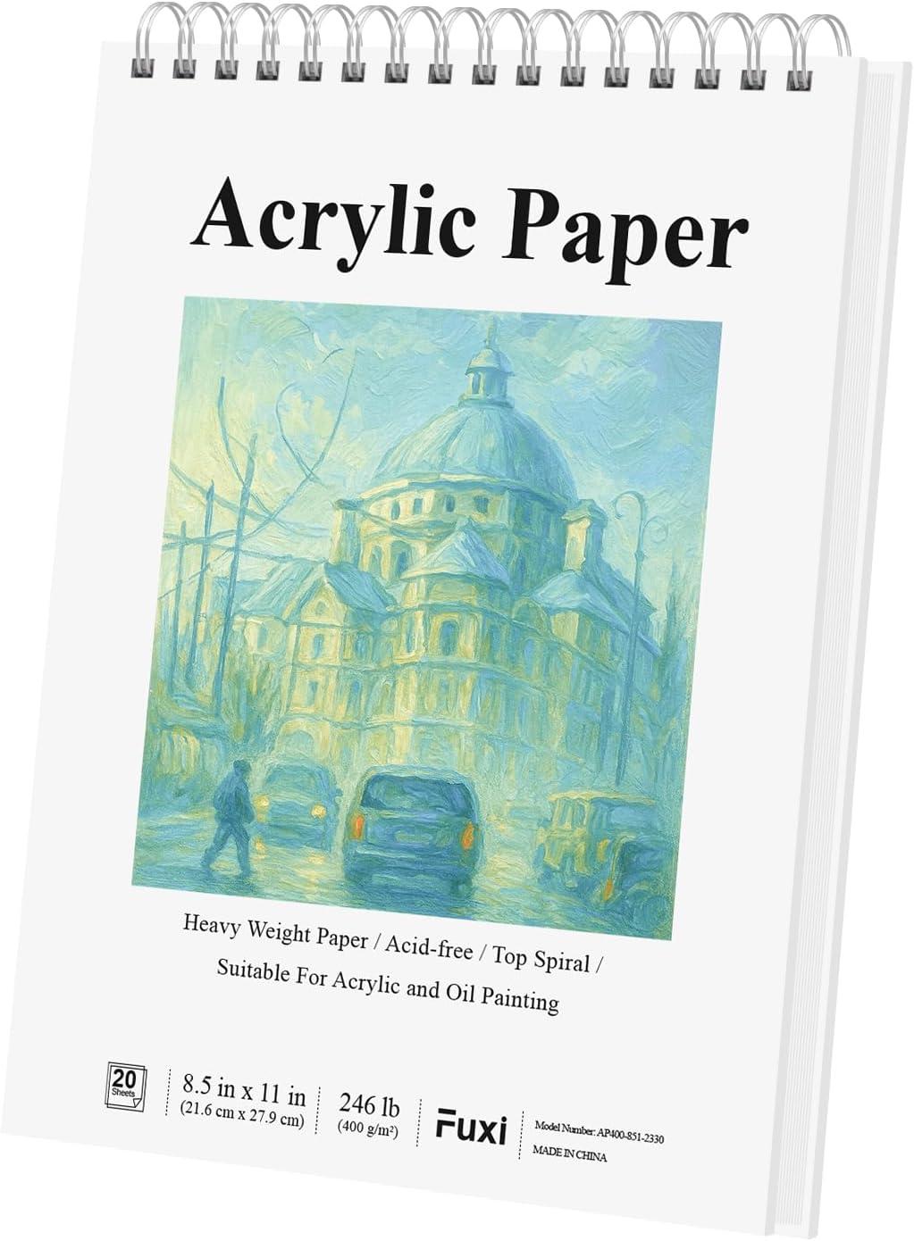 imageFuxi Art Supplies for Kids 912 Stocking Stuffers  Art Set with 60Sheet 73lb120gsm Sketch Book for Kids Ages 812 Jumbo Colored Pencils ampamp Crayons  Ideal Christmas Gifts for GrandkidsWhite