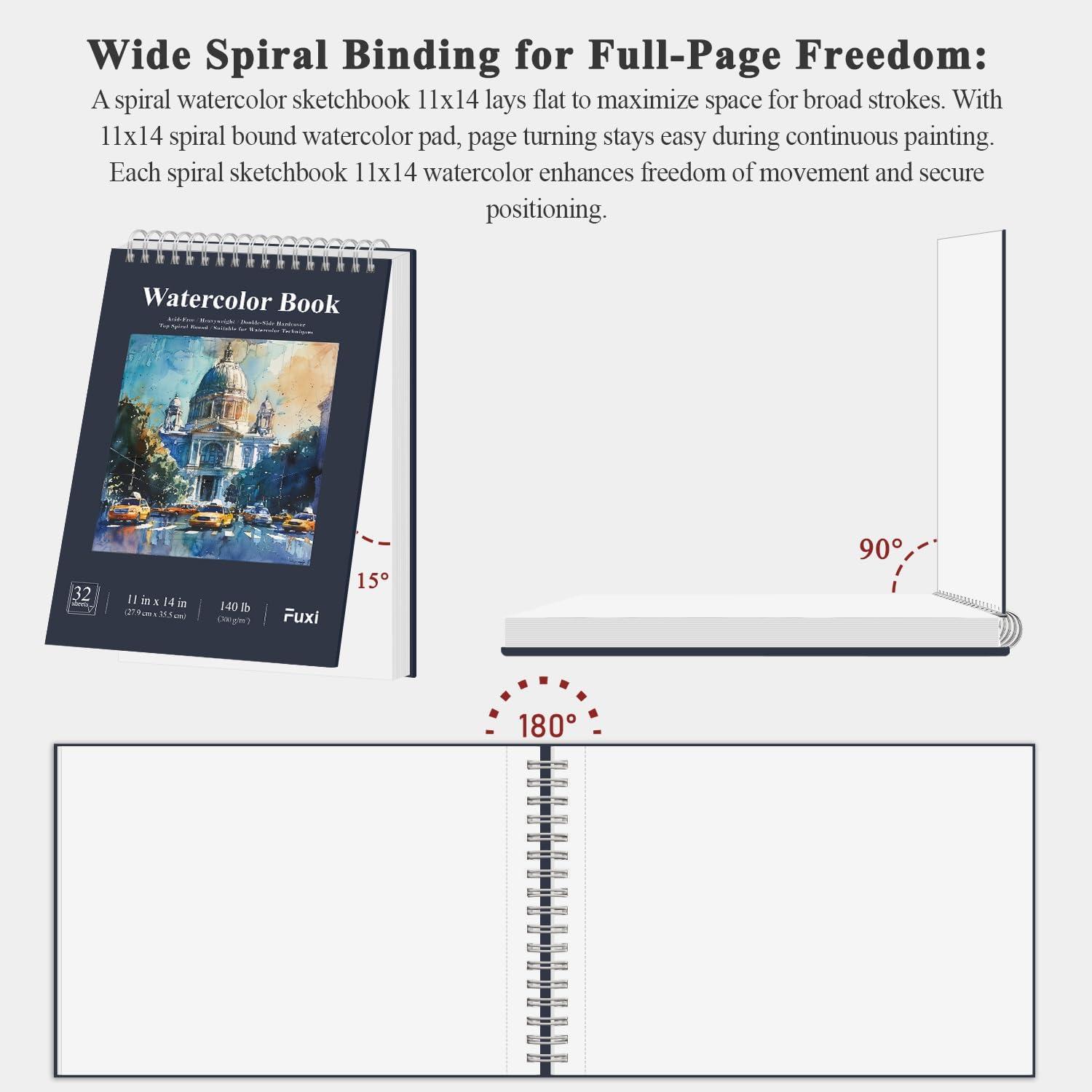 imageFuxi Art Supplies for Kids 912 Stocking Stuffers  Art Set with 60Sheet 73lb120gsm Sketch Book for Kids Ages 812 Jumbo Colored Pencils ampamp Crayons  Ideal Christmas Gifts for GrandkidsDark Blue