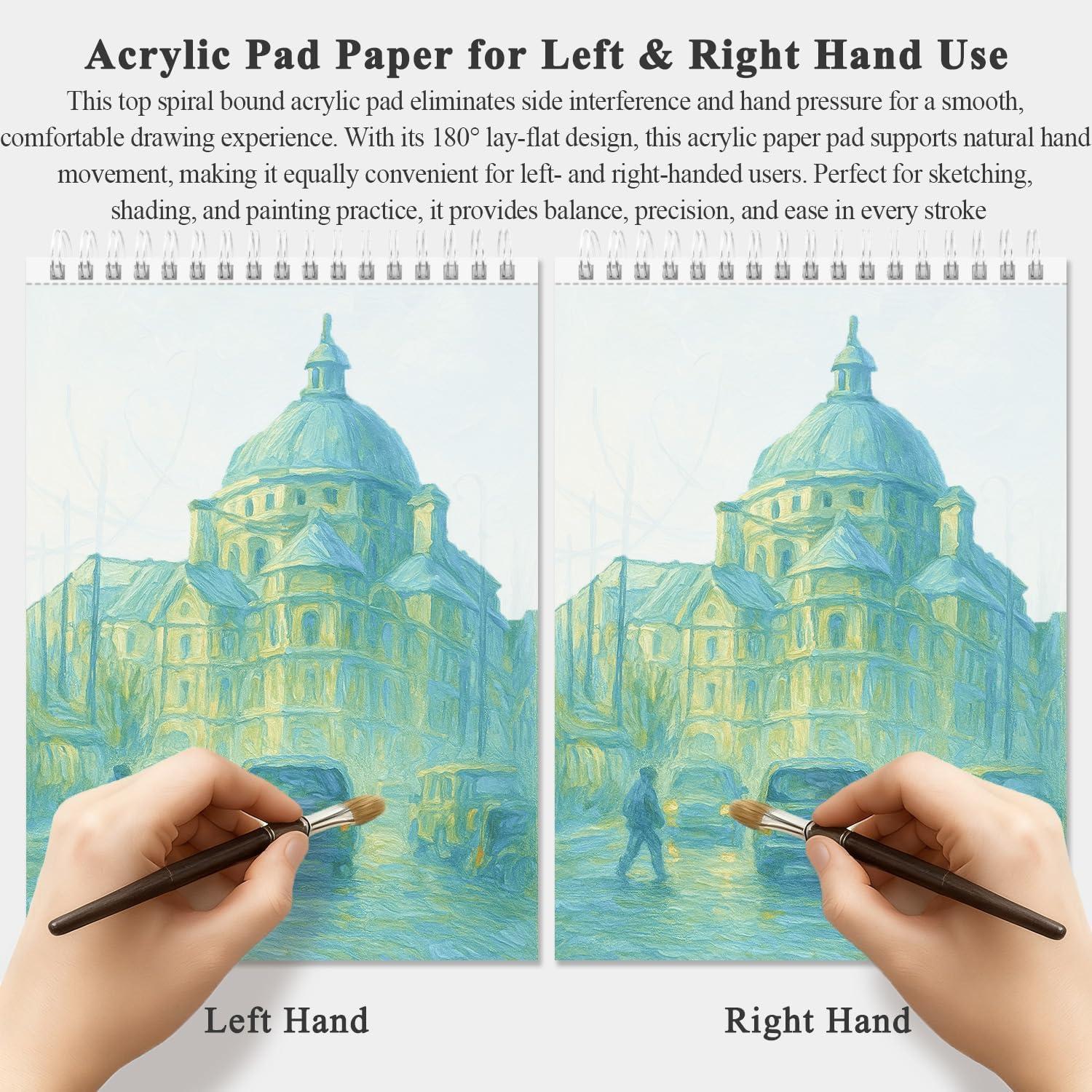 imageFuxi Art Supplies for Kids 912 Stocking Stuffers  Art Set with 60Sheet 73lb120gsm Sketch Book for Kids Ages 812 Jumbo Colored Pencils ampamp Crayons  Ideal Christmas Gifts for GrandkidsWhite