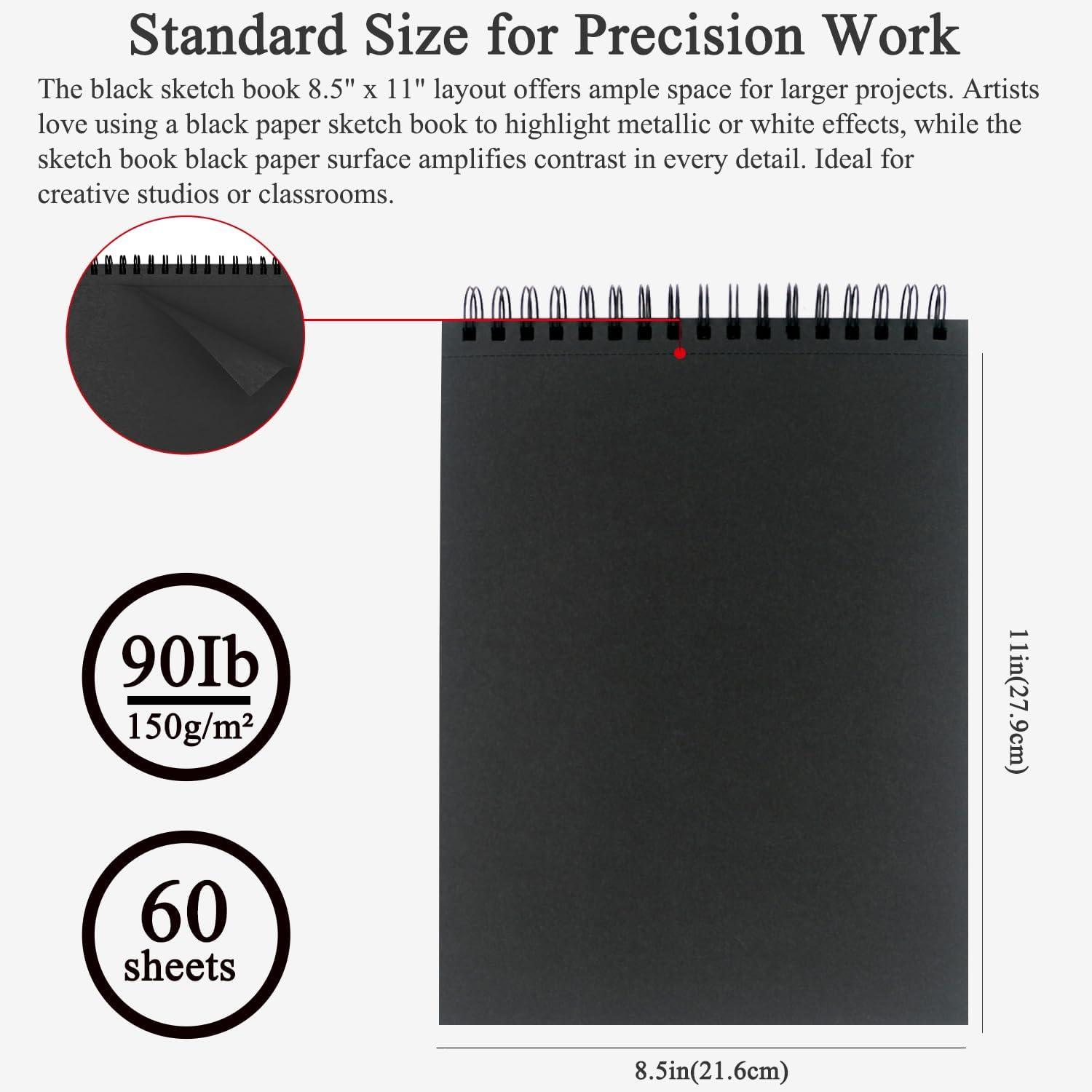 imageFuxi Art Supplies for Kids 912 Stocking Stuffers  Art Set with 60Sheet 73lb120gsm Sketch Book for Kids Ages 812 Jumbo Colored Pencils ampamp Crayons  Ideal Christmas Gifts for GrandkidsObsidian  Moss