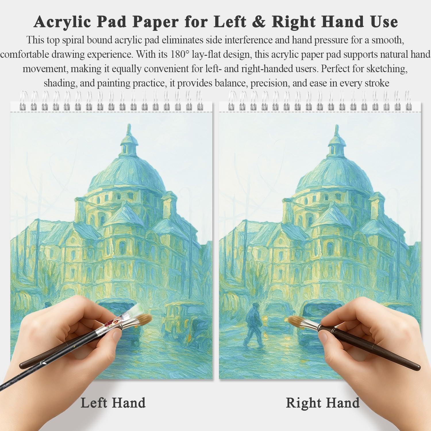 imageFuxi Art Supplies for Kids 912 Stocking Stuffers  Art Set with 60Sheet 73lb120gsm Sketch Book for Kids Ages 812 Jumbo Colored Pencils ampamp Crayons  Ideal Christmas Gifts for GrandkidsWhite