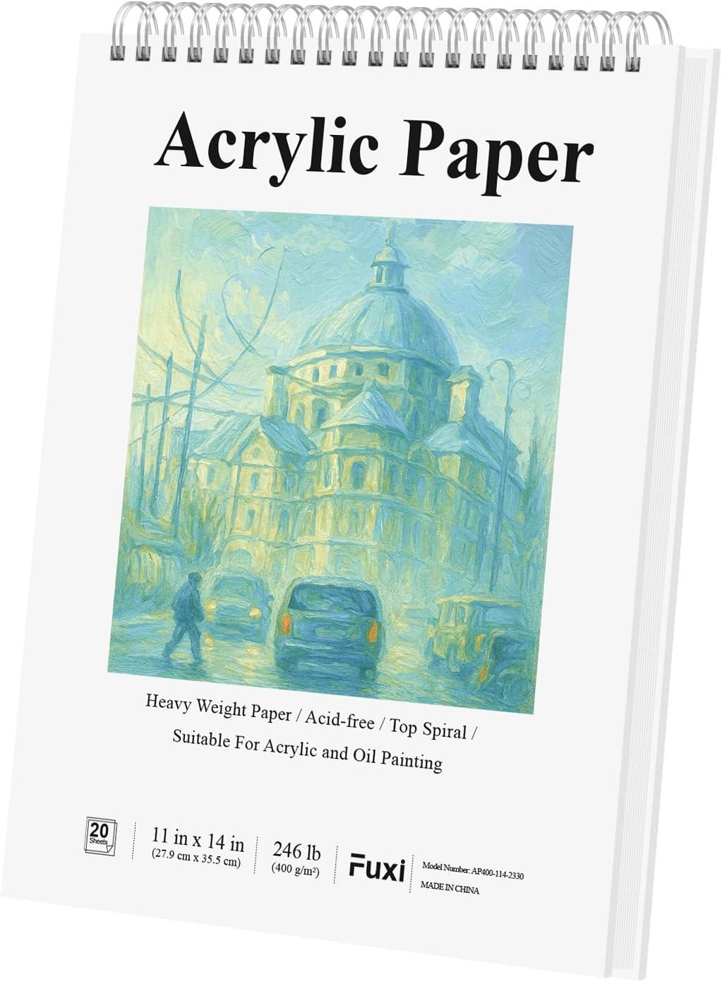 imageFuxi Art Supplies for Kids 912 Stocking Stuffers  Art Set with 60Sheet 73lb120gsm Sketch Book for Kids Ages 812 Jumbo Colored Pencils ampamp Crayons  Ideal Christmas Gifts for GrandkidsWhite