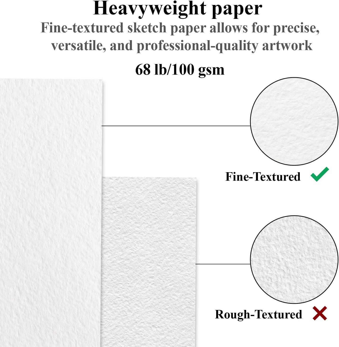 imageFuxi Art Supplies for Kids 912 Stocking Stuffers  Art Set with 60Sheet 73lb120gsm Sketch Book for Kids Ages 812 Jumbo Colored Pencils ampamp Crayons  Ideal Christmas Gifts for GrandkidsBrown