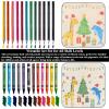 imageFuxi Art Supplies for Kids 912 Stocking Stuffers  Art Set with 60Sheet 73lb120gsm Sketch Book for Kids Ages 812 Jumbo Colored Pencils ampamp Crayons  Ideal Christmas Gifts for GrandkidsSatind Black