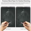 imageFuxi Art Supplies for Kids 912 Stocking Stuffers  Art Set with 60Sheet 73lb120gsm Sketch Book for Kids Ages 812 Jumbo Colored Pencils ampamp Crayons  Ideal Christmas Gifts for GrandkidsObsidian  Moss